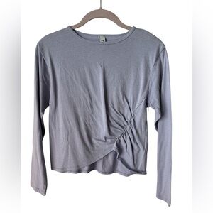 Zella Lilac Long Sleeves Activewear Top Medium BNWT